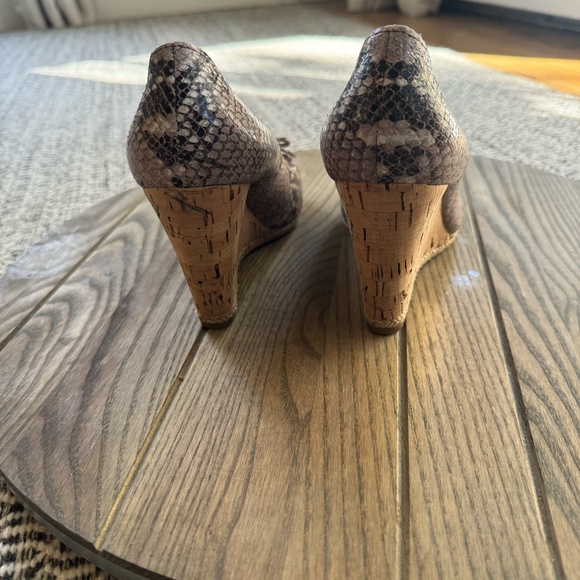 Prada Snakeskin Embossed Espadrilles, Size 39 - Picture 5 of 8